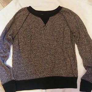 Heather grey sweater